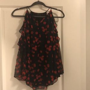 Rachel Zoe Otto cold shoulder blouse